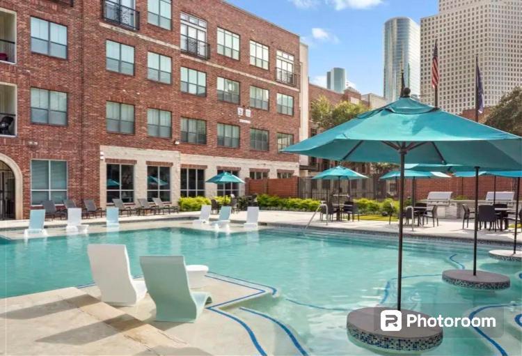 Appartamento A Downright Downtown Delite Houston Esterno foto